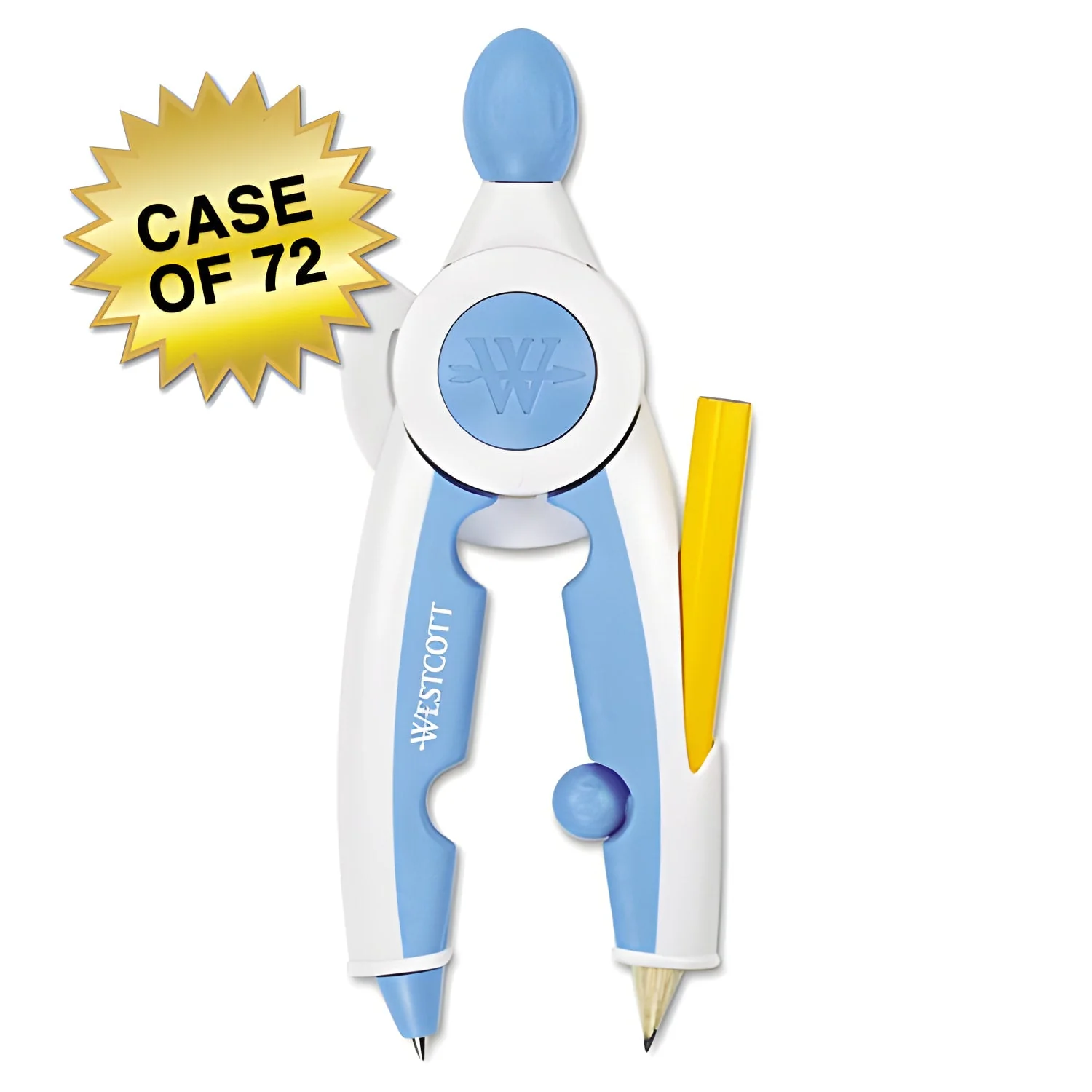 Westcott Student Soft Touch School Compass With Anti-Microbial Protection, Assorted Colors (14377) - Image 6