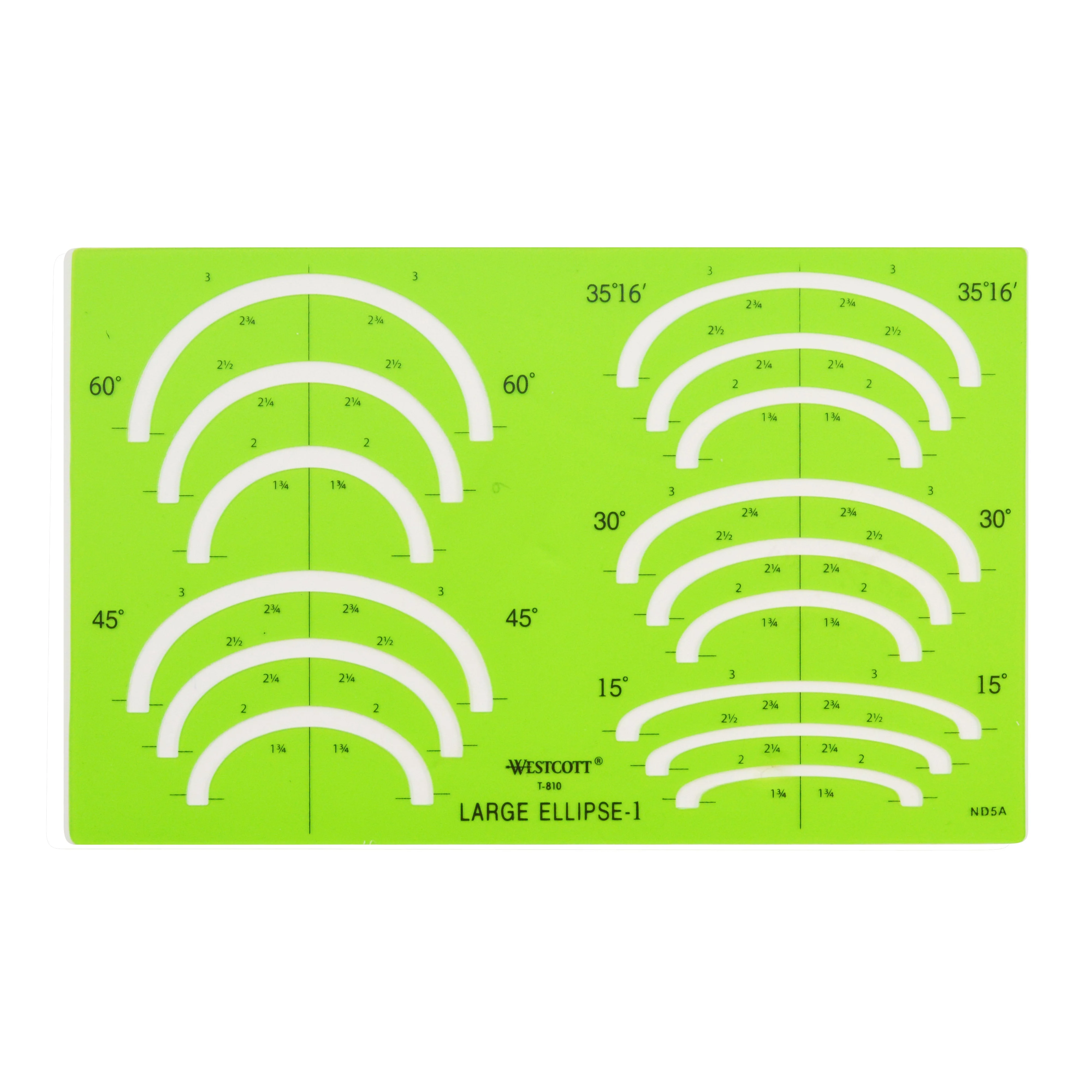 Westcott Technical Drawing Template (T-810)