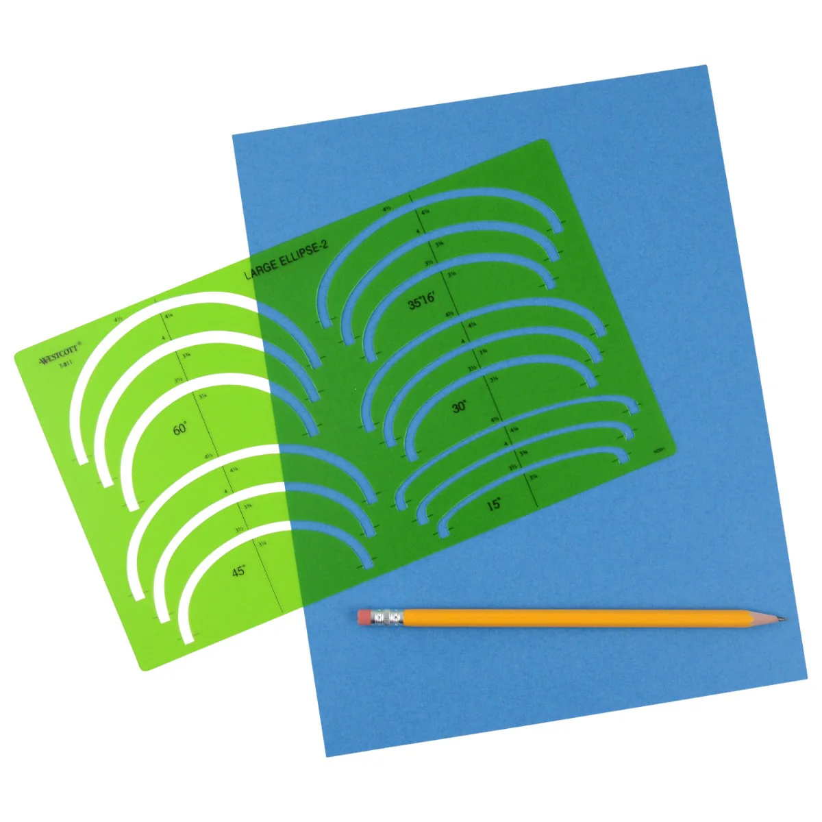 Westcott Large Ellipse Template #2 (T-811) - Image 6