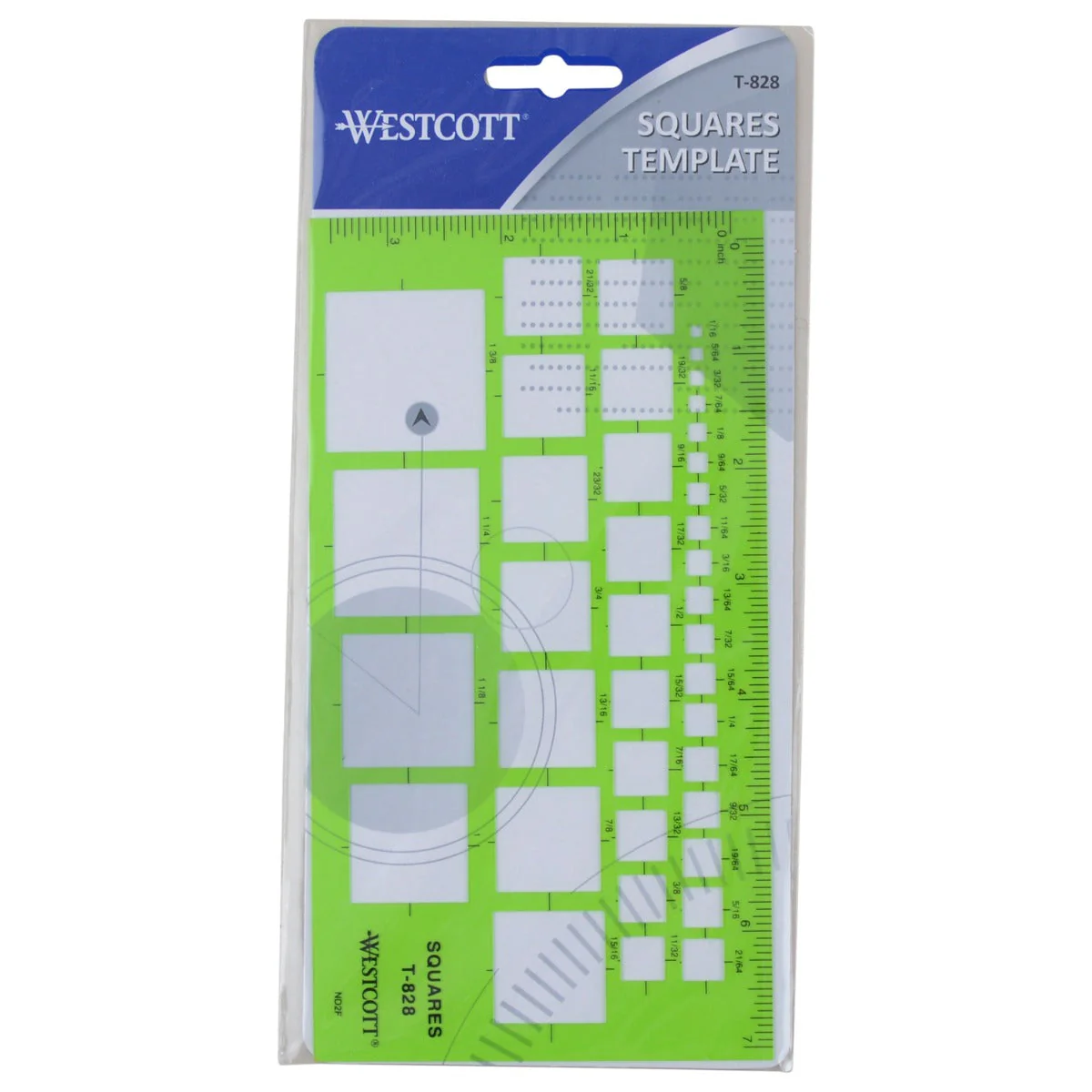 Westcott Technical Squares Drawing and Drafting Template (T-828) - Image 2