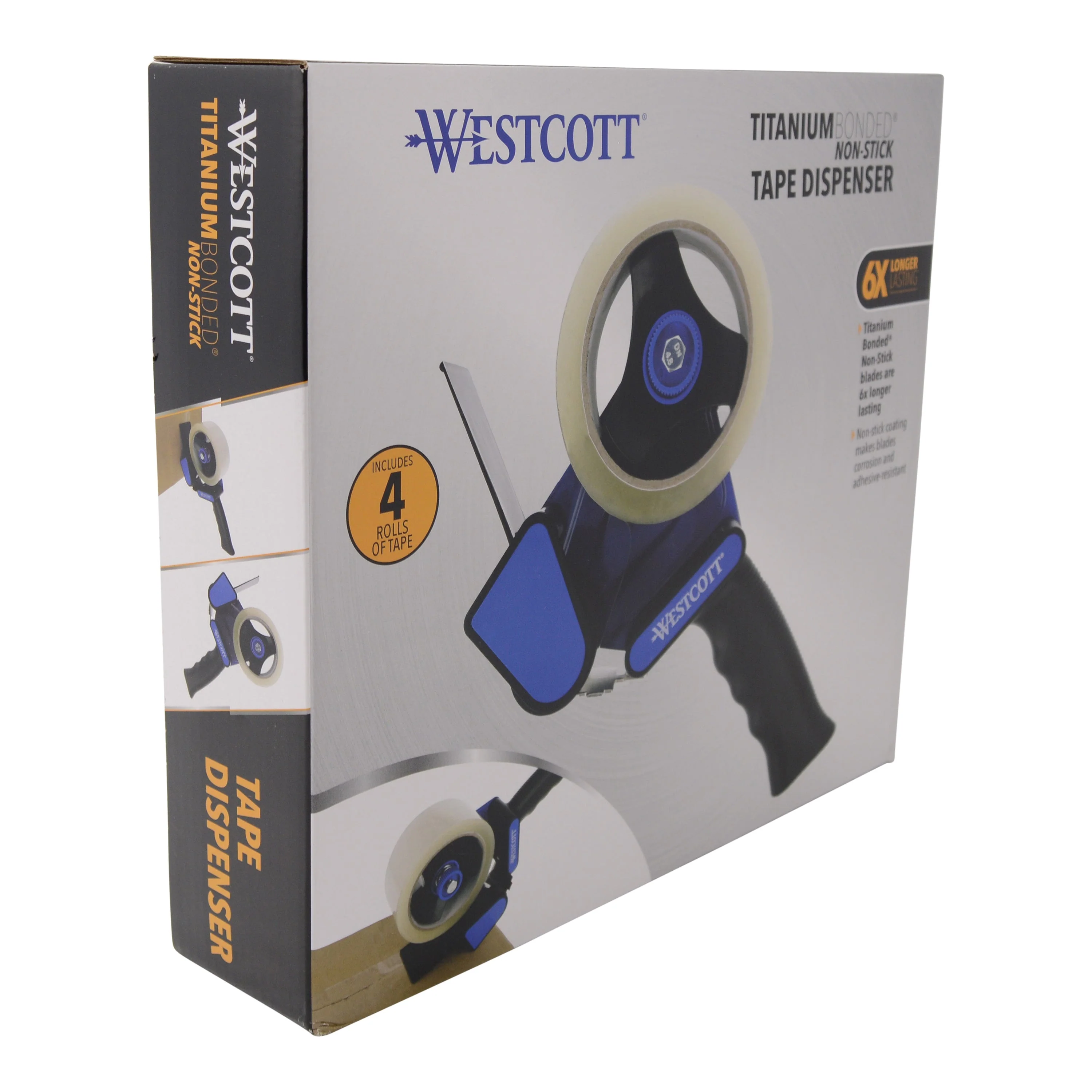 Westcott Titanium Bonded Non-Stick Tape Dispenser (00980) - Image 2