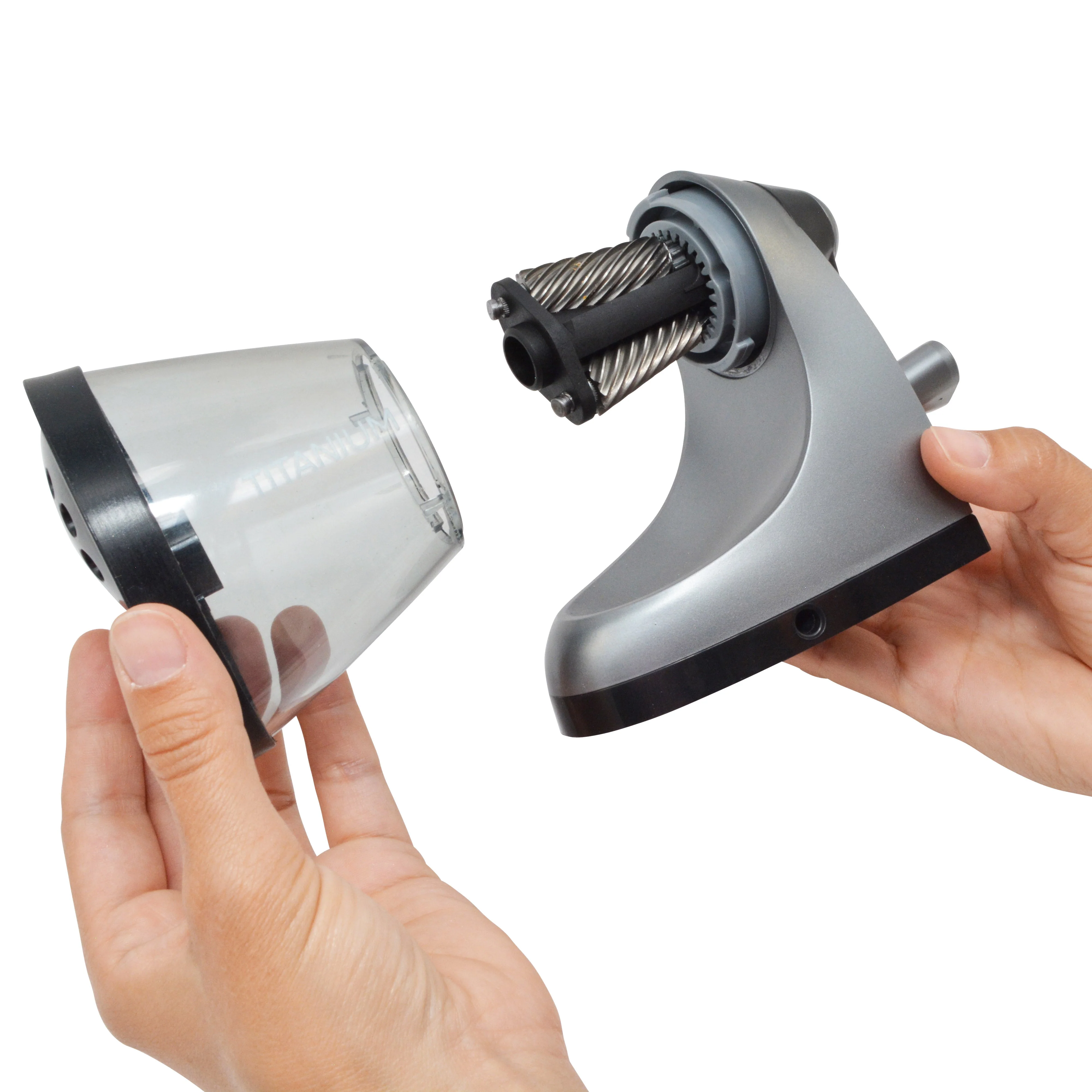 Westcott Titanium Bonded Hand Crank Pencil Sharpener (16549) - Image 4