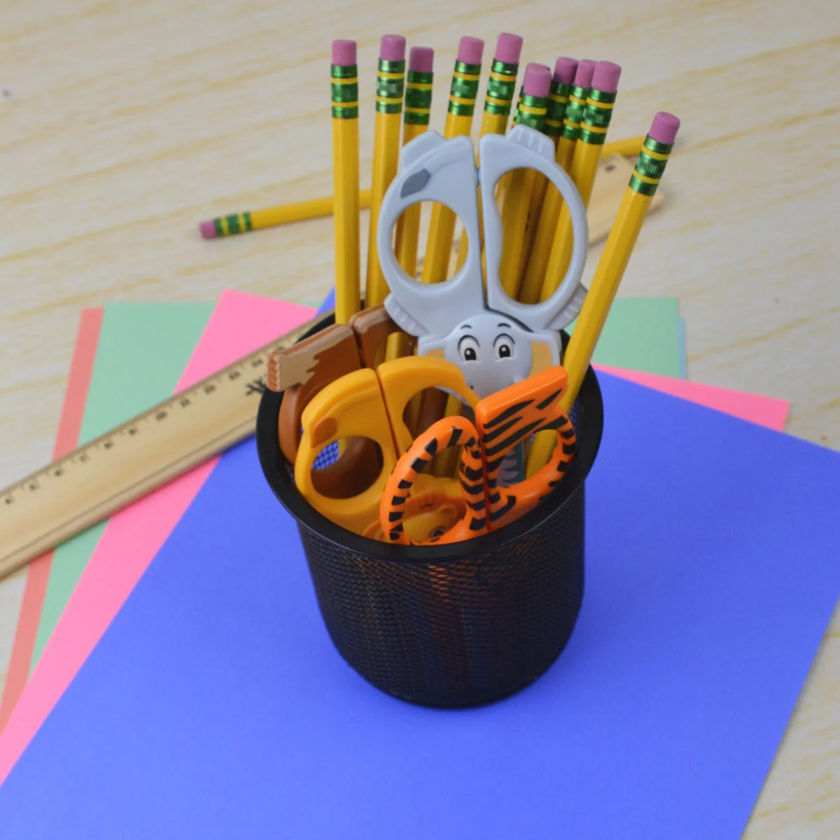 Westcott Wild Ones!™ 5" Kids Scissors, Blunt, Assorted Animal Designs (67676-PARENT) - Image 17