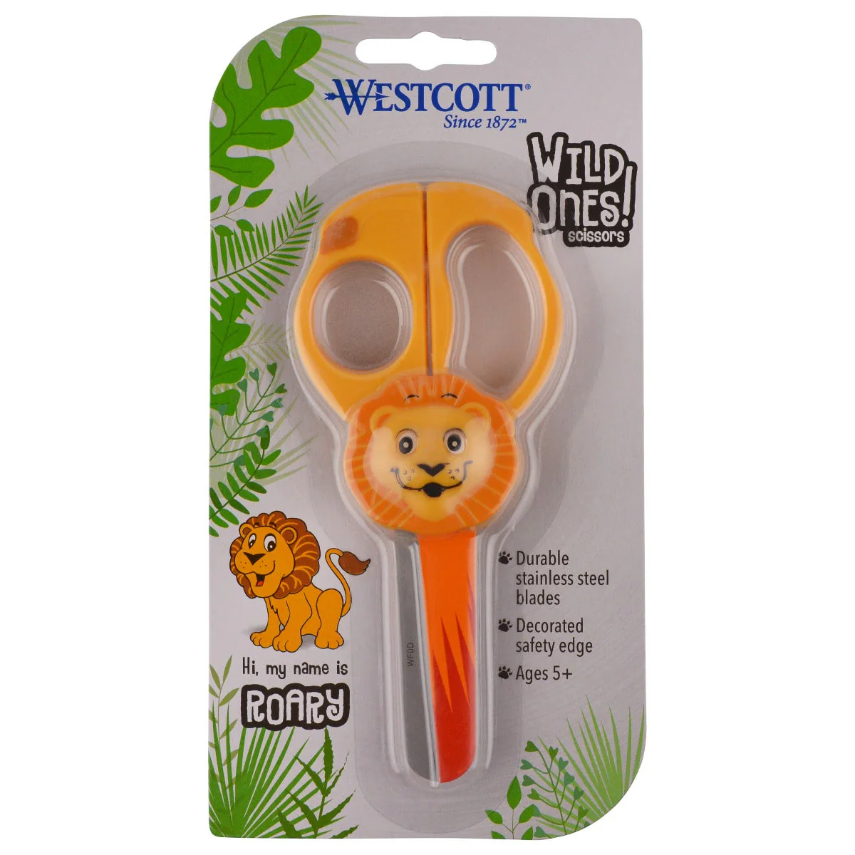 Westcott Wild Ones!™ 5" Kids Scissors, Blunt, Assorted Animal Designs (67676-PARENT) - Image 9