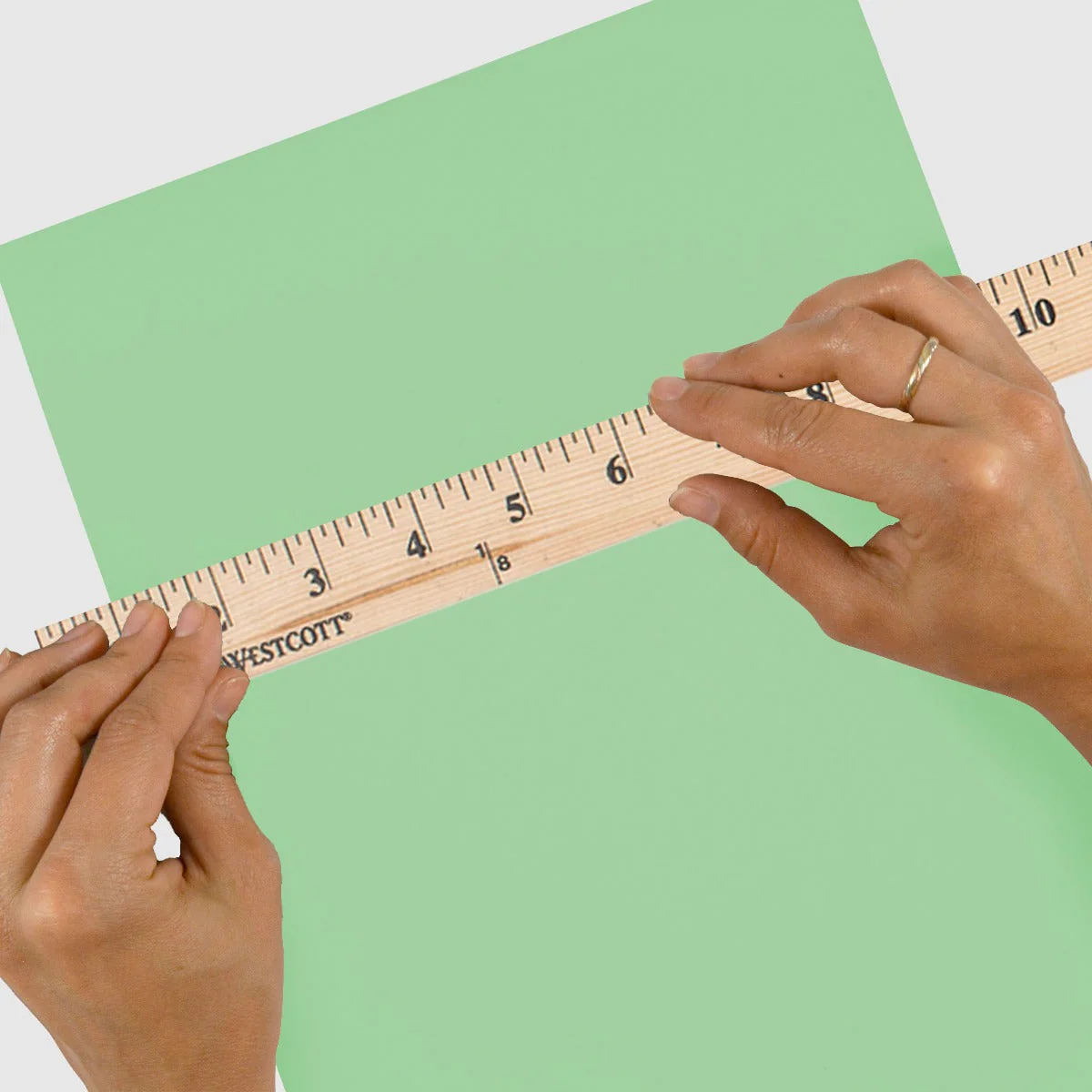 Westcott Wood Yardstick, 36" (10420) - Image 3