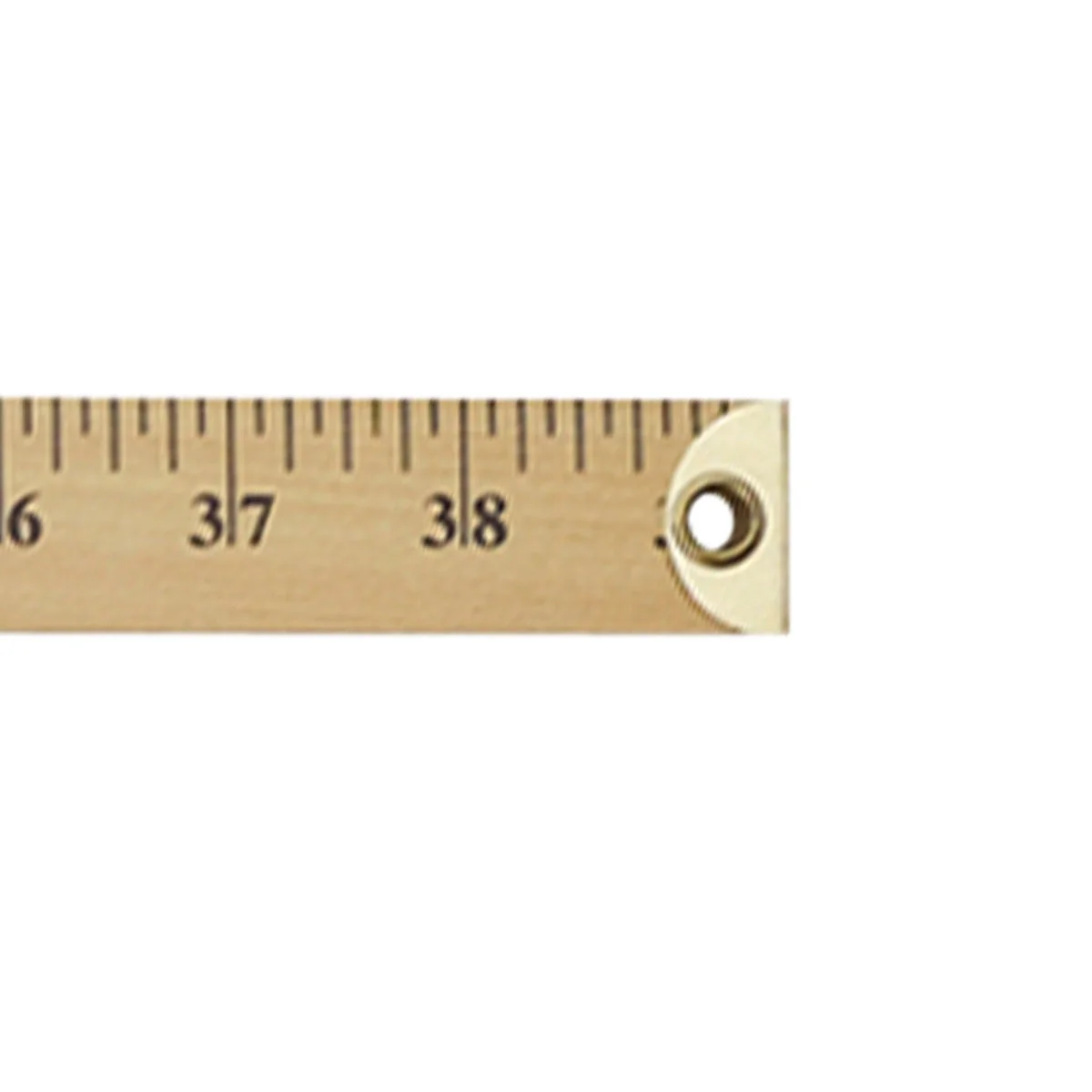 Westcott Wooden Meter Stick With Brass Tips, 39 1/2" (10432) - Image 6